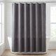 thumbnail image 1 of REGALWOVEN Cortina de Ducha Moderna de Tejido de Waffle con 12 Ganchos Impermeable para Baño Gris 71"W x 71"L, 1 of 5