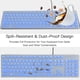 thumbnail image 4 of Estuche con teclado de silicona lacado, resistente al agua y al polvo, compatible con la computadora de escritorio Dell KB 216, 4 of 5