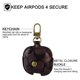 thumbnail image 5 of Estuche de Cuero Antichoque MOTOLKM para AirPods 4ª Generación, 5 of 6