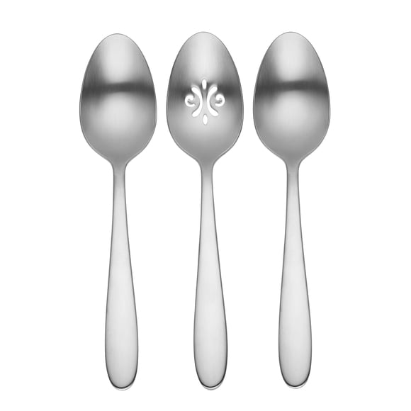 Cucharas Oneida Vale, juego de 3, plata