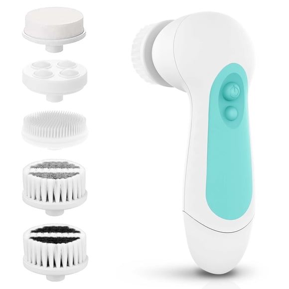 Cepillo facial impermeable CLSEVXY con 5 cabezales intercambiables
