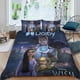 thumbnail image 2 of Deseos (Película de Disney) Conjunto de sábanas temático, trío de piezas, cómodo y amigable con la piel, diseño único, regalo de decoración para el hogar para familiares, amigos y fans,173cm *218cm, 2 of 6