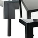thumbnail image 4 of Mesa de Comedor Vidrio Negro 150x80x75cm, 4 of 6