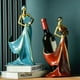 thumbnail image 4 of Bailarina Dorada Decorativa Vino Figura Decorativa Estatua dorado, 4 of 7