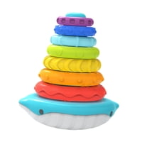 Bothyi - Juguete Apilable Para Desarrollar El Cerebro, Divertido Arcoíris Para Niñas A Partir De 6 Meses, Azul