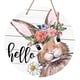 thumbnail image 1 of Letrero Colgante De Madera De Pascua, Decoración De Pascua, Letrero De Puerta De Conejito De Pascua Para Puerta De Casa, 1 of 3