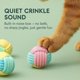 thumbnail image 3 of Pelotas Para Gato Pack 6 Cuerda Suave 4 5 Cm Durables, 3 of 3