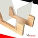 thumbnail image 3 of Soporte de almacenamiento de discos de vinilo VK-Royal Wood Stand Pine, 3 of 6
