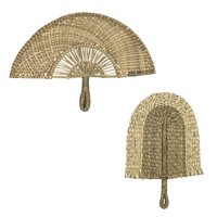 Bric - Set De 2 Abanicos Para Decoración Mural