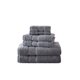thumbnail image 2 of Juego de toallas de baño Nautica de 6 piezas, algodón absorbente, gris, 2 of 8