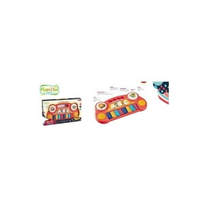 Genérico - Juguete Mini Piano Letras,Luces Y Sonido Para Niños Y Niñas Rosa
