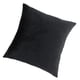 thumbnail image 3 of tiro decorativo funda de almohada cubierta de almohada de terciopelo funda de almohada negro 60 x 60 cm, 3 of 5
