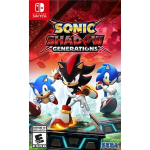 Sonic X Shadow Generations Nintendo Switch Físico Rojo