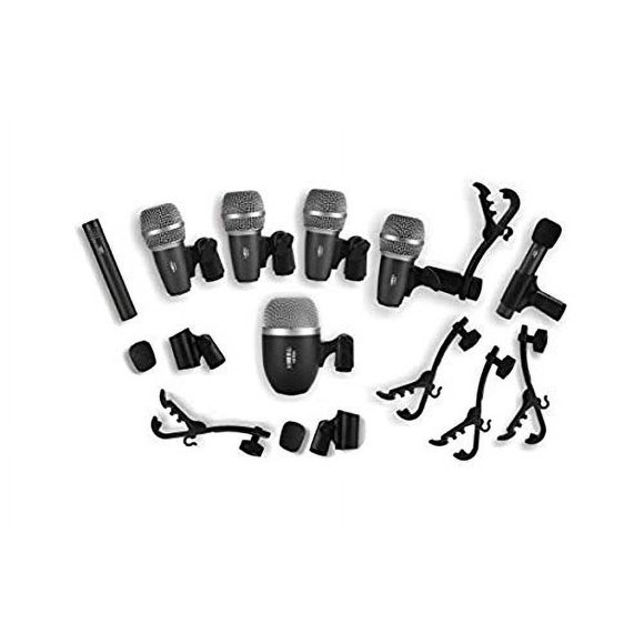 Kit de micrófono HEIMU para batería y otros instrumentos musicales