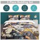 thumbnail image 5 of Death Note Anime Home Bed 3-piece Set Classic Japanese Anime Polyester Wash Student Dormitory Set, 5 of 5