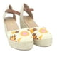 thumbnail image 5 of Alpargatas Chalada Mujer Penny-1 Beige Plataforma, 5 of 7