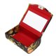 thumbnail image 2 of Brocade Lipstick Lip Gloss Case Llevar Storage Box Lip Balm Holder w / Mirror #K, 2 of 5