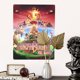 thumbnail image 5 of El mago de la ciudad esmeralda Cartel de metal, decoración de pared con cartel de metal personalizado, regalos para aficionados, amigos, familia y seres queridos 40x30cm, 5 of 6