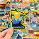 thumbnail image 4 of Stickers De Los Estados De Ee Uu Mapa De Ee Uu Vinilo Impermeable 50 Piezas, 4 of 8