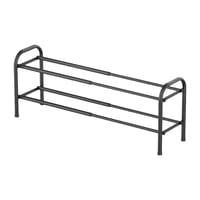 Magideal - Zapatero Extensible, Soporte De Exhibición, Organizador, Estante De Almacenamiento, Versátil, De Fácil Instalación, Organizador Para Entrada, 2 Niveles