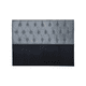 thumbnail image 1 of Respaldo 2 Plazas Piso Capitone Premium 150x140 Cm Gris Azulado Felpa, 1 of 3