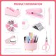 thumbnail image 2 of CADDY Gawsey Set Organizador de Escritorio Rosa con Rotación 360°, 2 of 7