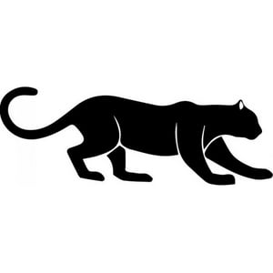 Rienda Libre Graphics - Decomural Stalking Panther Jungle Animals Ws-32905