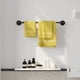 thumbnail image 2 of Toallero ajustable Ruacq de 35 a 60 cm para baño, acero inoxidable, 2 of 7