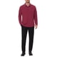 thumbnail image 2 of Camisa de Vestir para Hombre Casual de Negocios de Manga Larga con Botones XL Burdeos, 2 of 6
