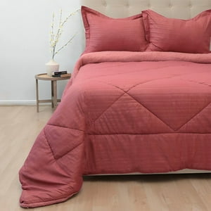 Plumón Outboss Deluxe 3 Plazas / Sherpa Cereza – Doral 270×240 Cm.