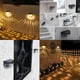 thumbnail image 3 of Pack 4 Aplique Foco Solar 6 Led Decoración Exterior Elegante, 3 of 3