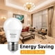 thumbnail image 3 of Bombilla LED Ajuns 3W 2700K E26 Paquete de 4 120V, 3 of 8