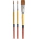 thumbnail image 5 of Set 3 Pinceles Princeton Mango Corto Pelo Dorado, 5 of 5