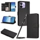 thumbnail image 1 of Funda Cartera Trébol para Xiaomi Redmi Note 17 Pro 5G con Ranuras Tarjetas y Carga Inalámbrica Negro, 1 of 6