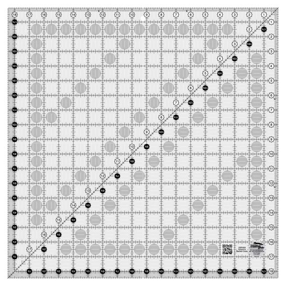 Regla cuadrada Creative Grids 47 cm CGR1818