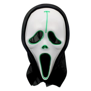 Mascara Led Colores Halloween Big Party