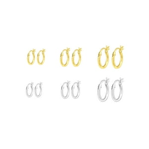 Zazü - Pack Argollas Cierre Francés Dúo Multicolor Talla Única