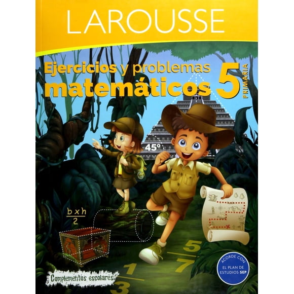Libro Larousse Ejercicios Matemáticos 5 Edición en Español