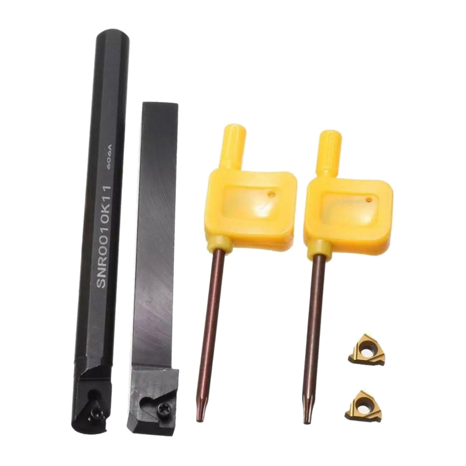 Ioensy - Barra Roscadora De Torno Herramienta De Torneado Accesorios Resistentes Al Desgaste Para Profesionales