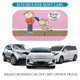 thumbnail image 4 of Charlie y Lola Sombrilla Solar para Auto - Protector de Parabrisas Plegable | Cortina Solar Delantero | Bloqueo UV y Aislamiento de Calor 133x73cm, 4 of 6