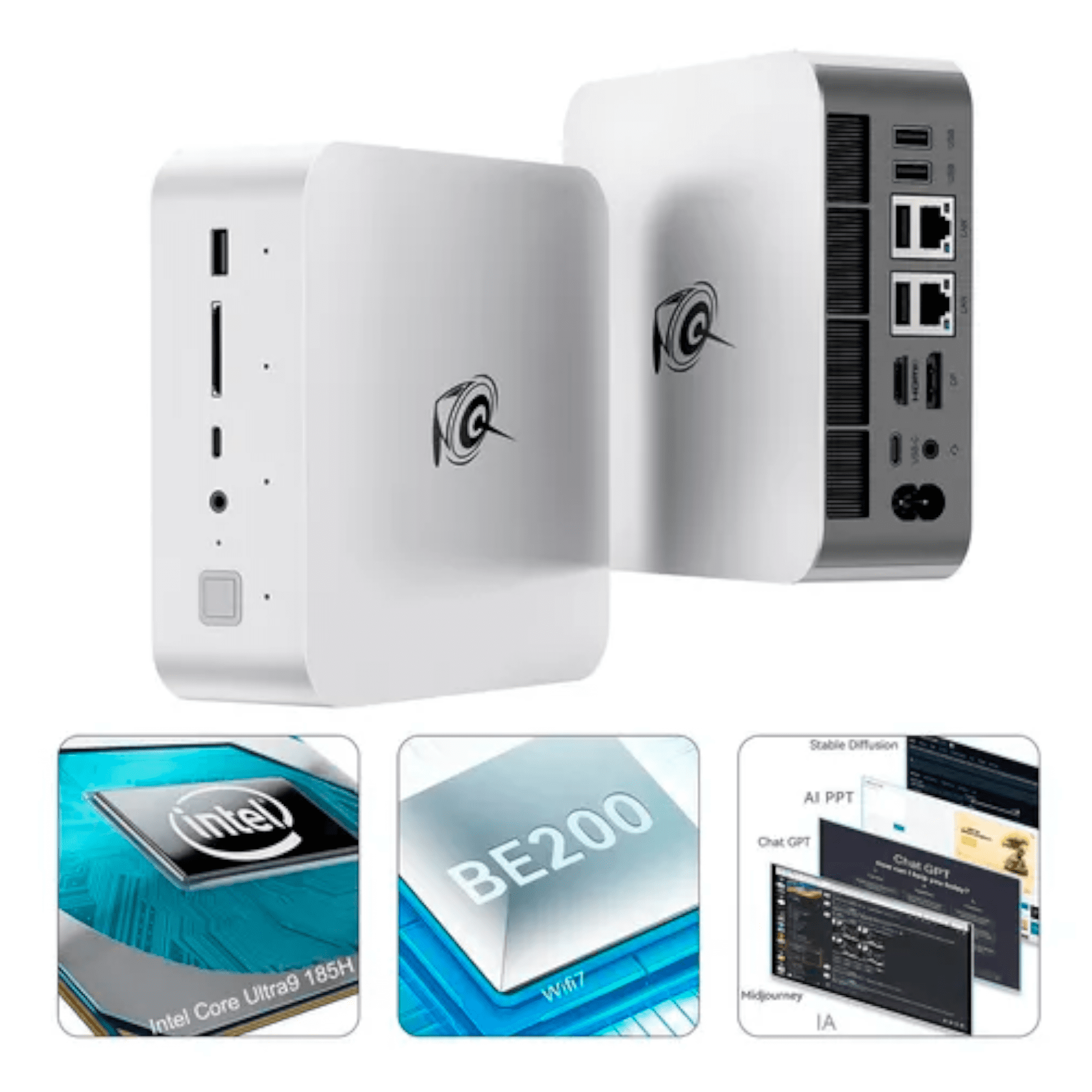 Mini Pc Beelink Gti14 Con Ia Intel Ultra 9 185h 64gb Ram 2tb