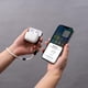 thumbnail image 3 of Funda de cuero RIXENY para AirPods Pro 3 (3.ª generación 2025) blanca, 3 of 7