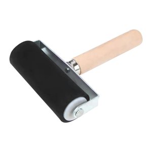 Magideal - Rodillo De Goma Brayer Para Manualidades, Práctico Y Práctico Rodillo De Impresión, Herramienta De Estampación Para Aplicar Pegamento, Pintura Al Óleo Ancho Del Rodillo 10Cm