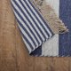 thumbnail image 3 of Alfombra Natural Stripe 190X290 Cm D1 Azul, 3 of 6