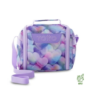 Lonchera Térmica Mujer Resaltador Grande Morada Totto