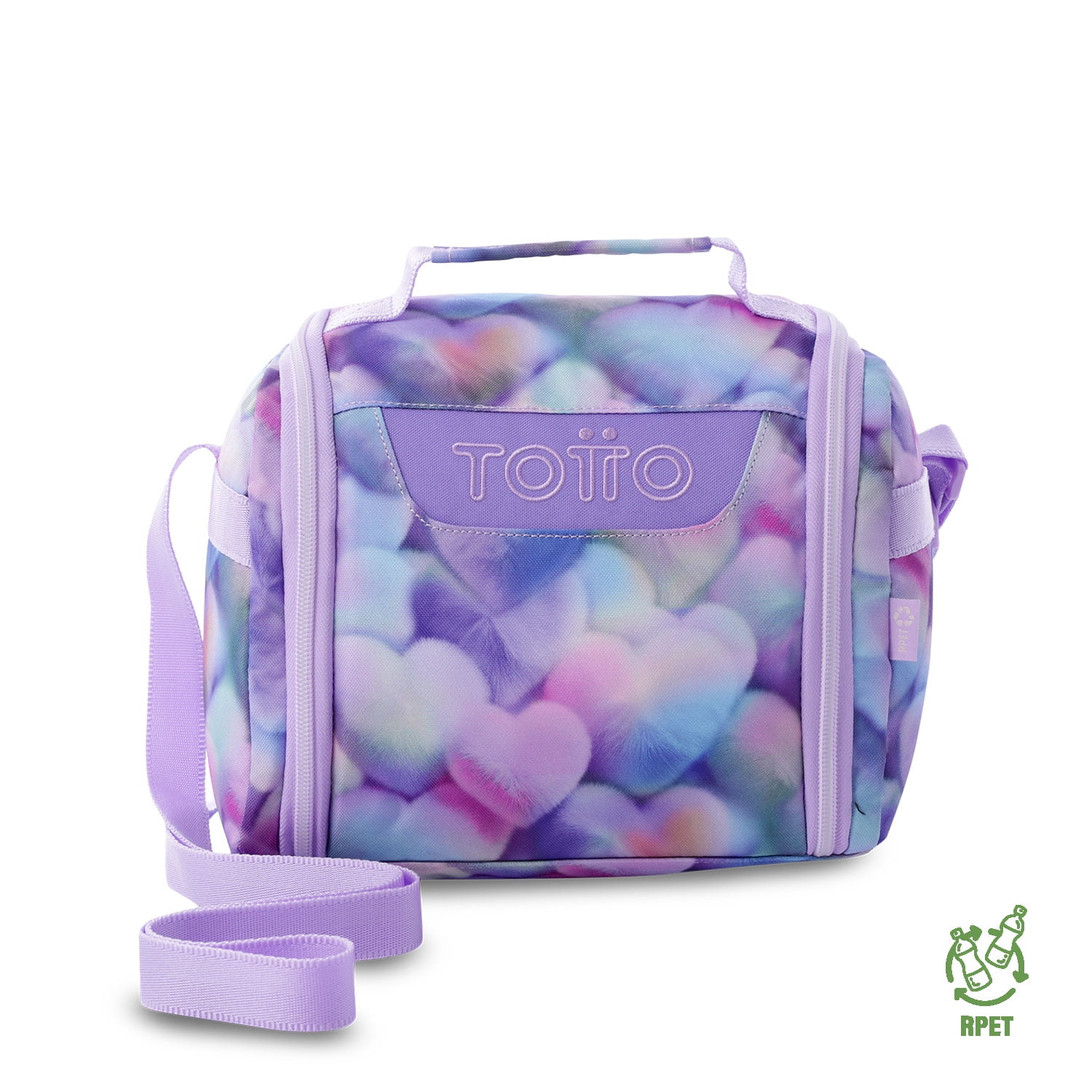 Lonchera Térmica Mujer Resaltador Grande Morada Totto