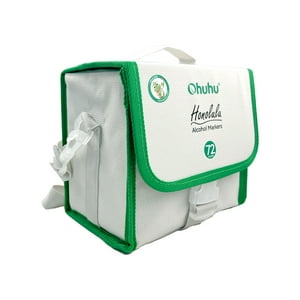 Ohuhu 72 Marcadores Alcohol + 1 Blender Pincel & Biselada