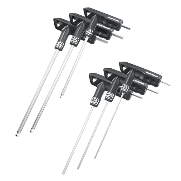 Kit Topeak Llaves Allen Duo Hex 2-2.5-3-4-5-6mm