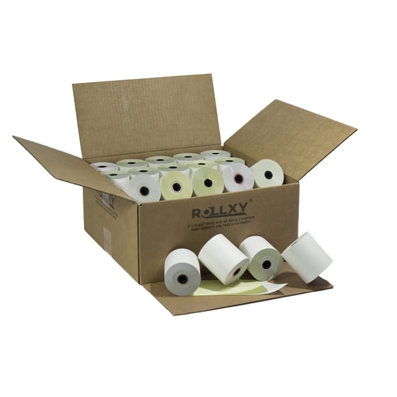 Papel de Recibos PosPaperRoll 76 mm x 29,5 m - 50 Rollos