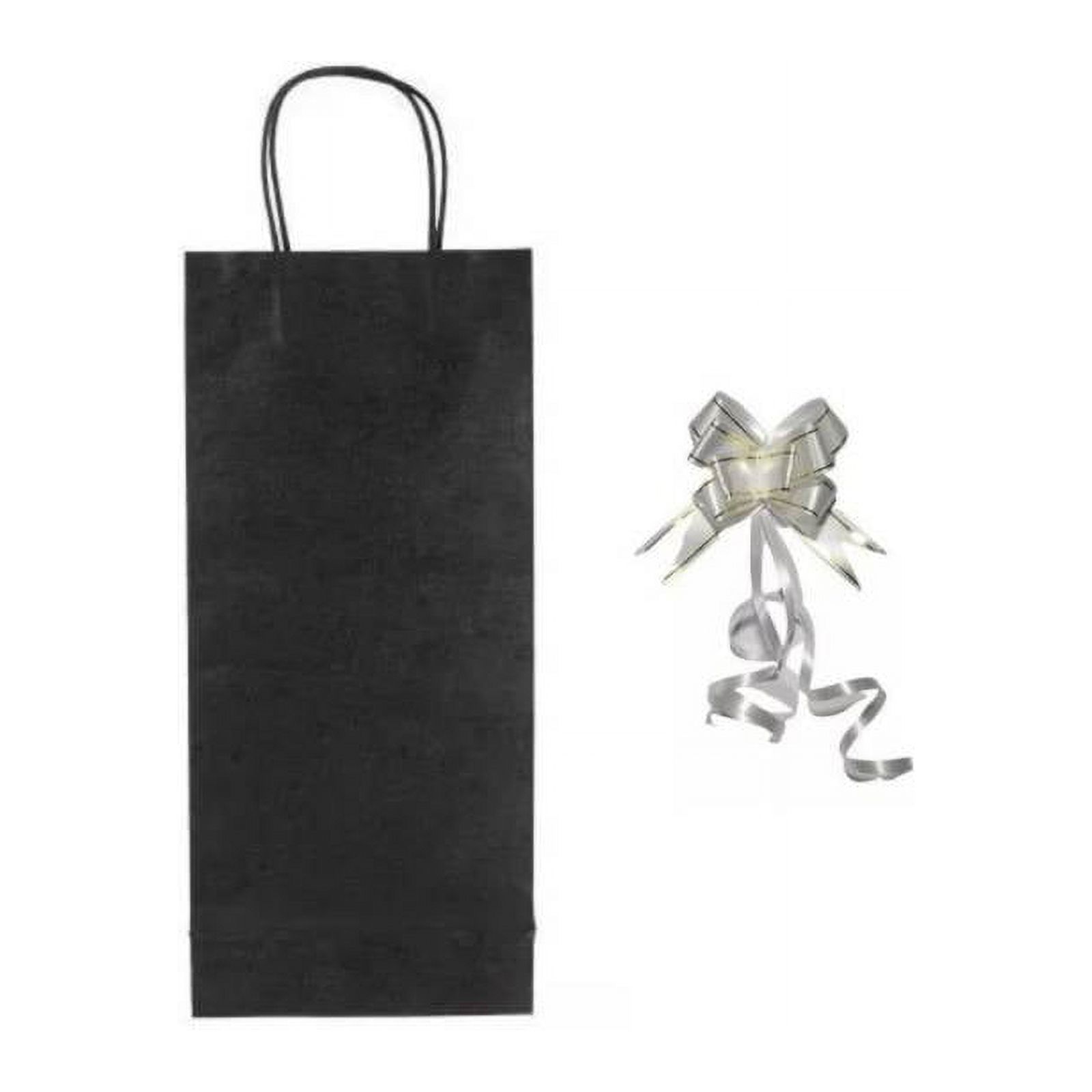 De Gaune - Bolsa De Papel Para Vino + Cinta De Regalo Blanco